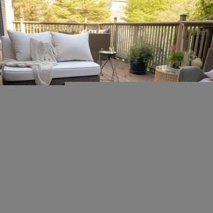 3' X 5' Taupe and Beige Damask Washable Non Skid Indoor Outdoor Area Rug HomeRoots