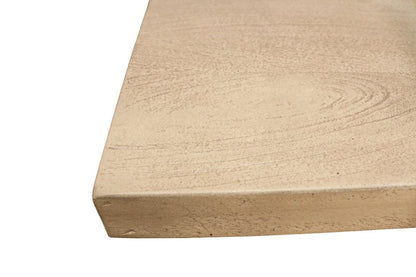 84" Natural Solid Wood Pedestal Base Dining Table HomeRoots