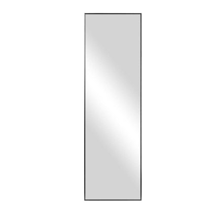 71" Black Metal Leaning Framed Full Length Mirror HomeRoots