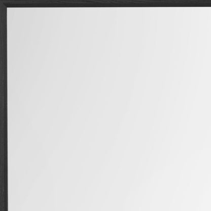 40" Gray Square Wood Framed Accent Mirror HomeRoots
