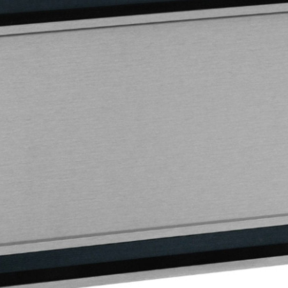 Gray Ribbed Texture Wood And Upholstery Queen Bed Frame HomeRoots