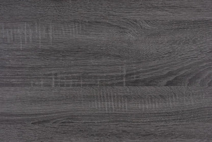 Black And Gray Inlaid Panels Queen Bed Frame HomeRoots