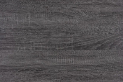 Black and Gray Wood Twin Bed Frame