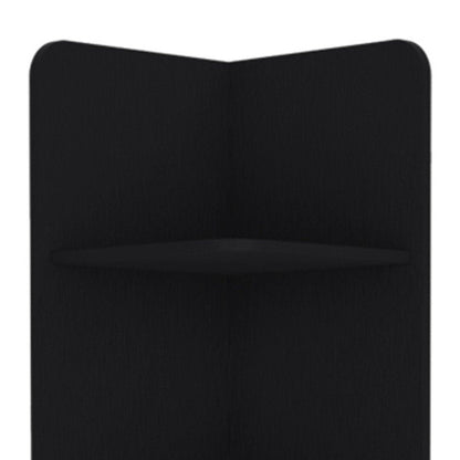 15" Black Wood Freestanding Bathroom Vanity HomeRoots