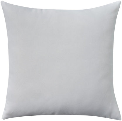 18" Blue And White Coastal Seashell Throw Pillow