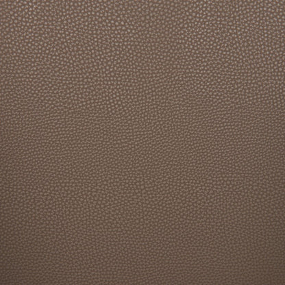 Brown and Walnut Upholstered Faux Leather Curved Back Dining Arm Chair HomeRoots
