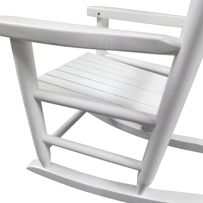 Children's rocking white chair- Indoor or Outdoor -Suitable for kids-Durable - FurniFindUSA