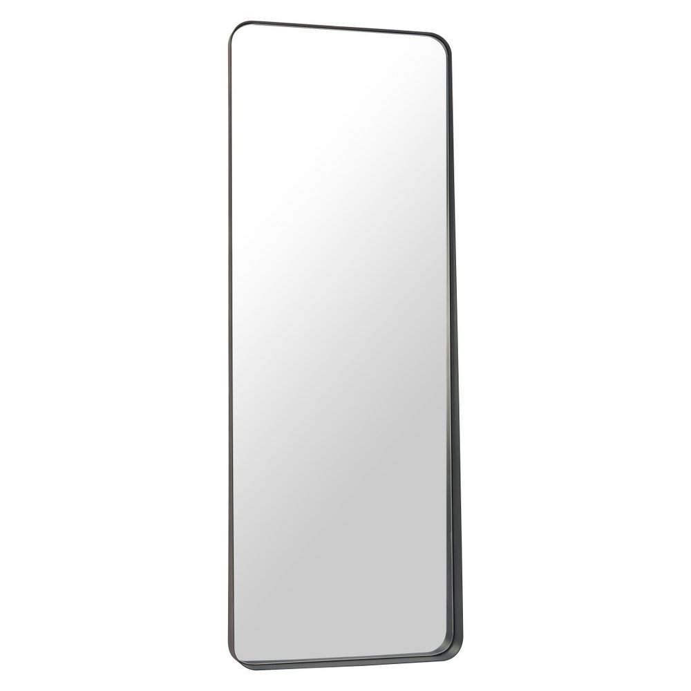 66" Black Steel Framed Full Length Mirror HomeRoots