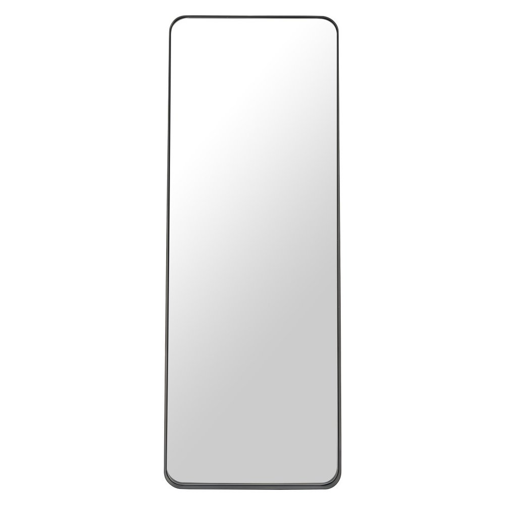 66" Black Steel Framed Full Length Mirror HomeRoots