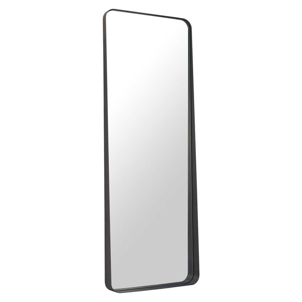 66" Black Steel Framed Full Length Mirror HomeRoots