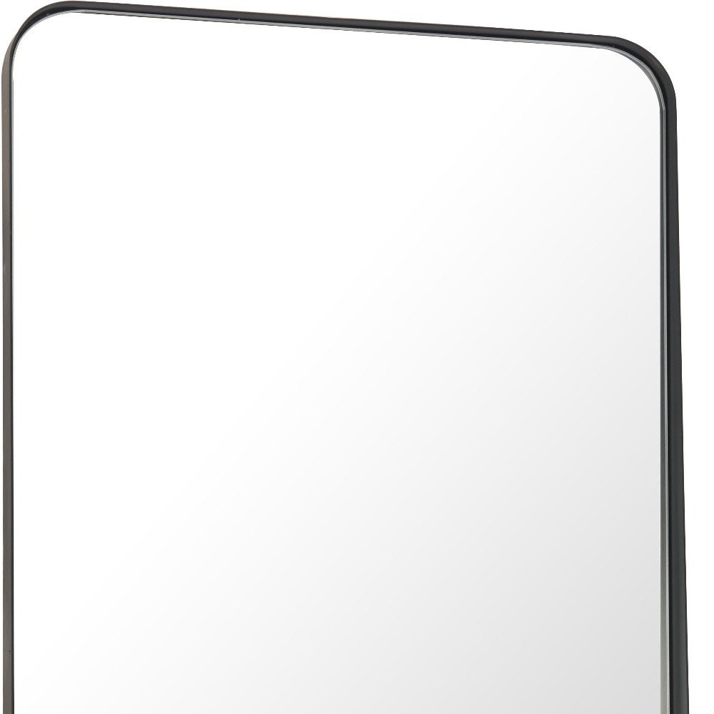 66" Black Steel Framed Full Length Mirror HomeRoots