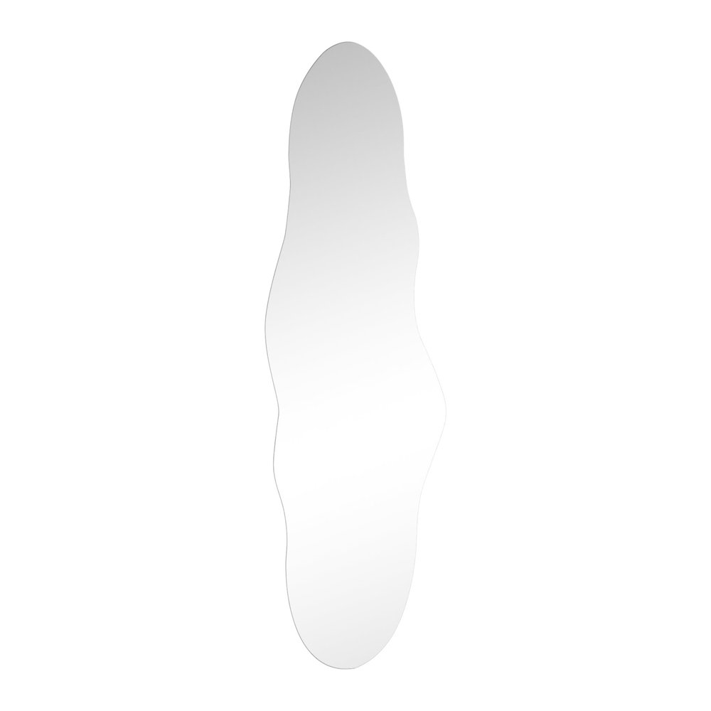 59" Clear Abstract Frameless Accent Mirror — view 4