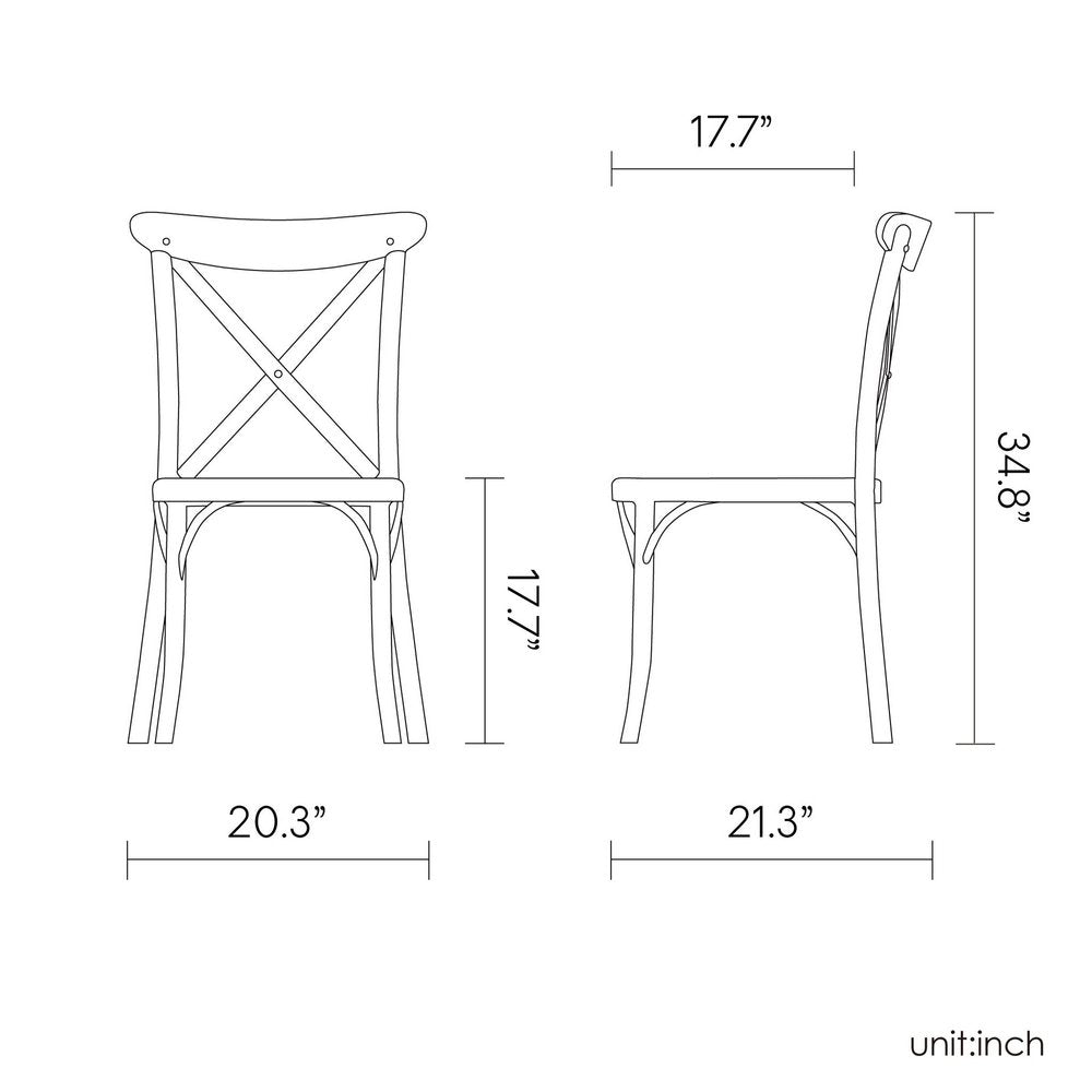 Set of Two Green Heavy Duty Plastic Outdoor Stacking Dining Chairs HomeRoots