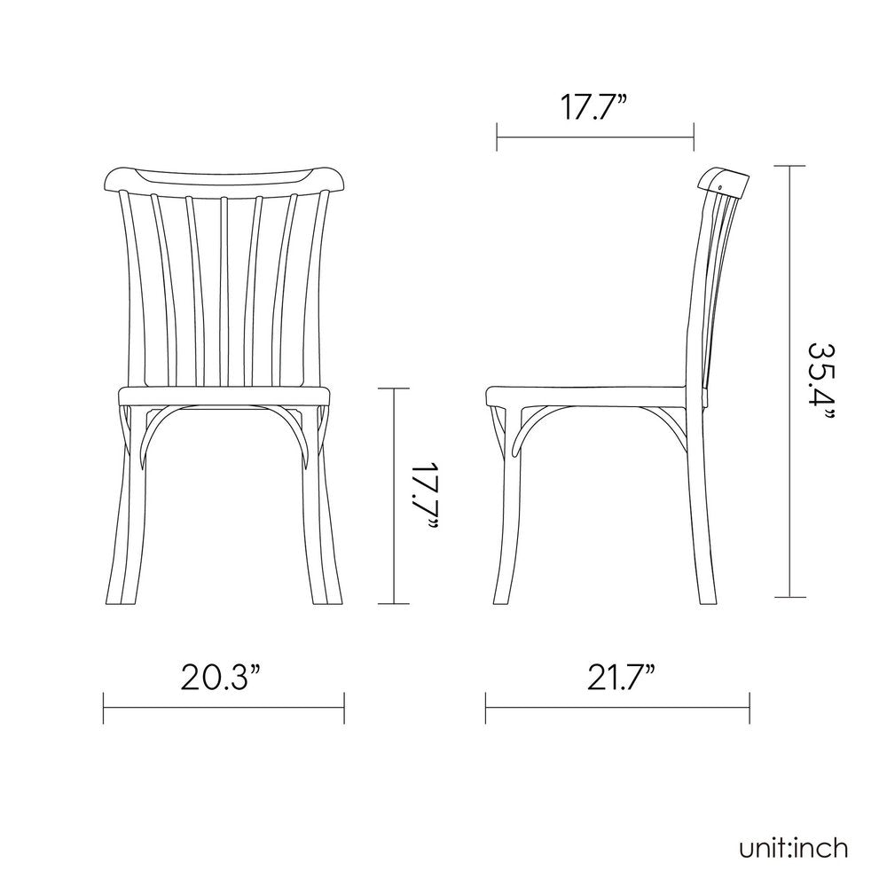 Set of Two Yellow Heavy Duty Plastic Outdoor Stacking Dining Chairs HomeRoots