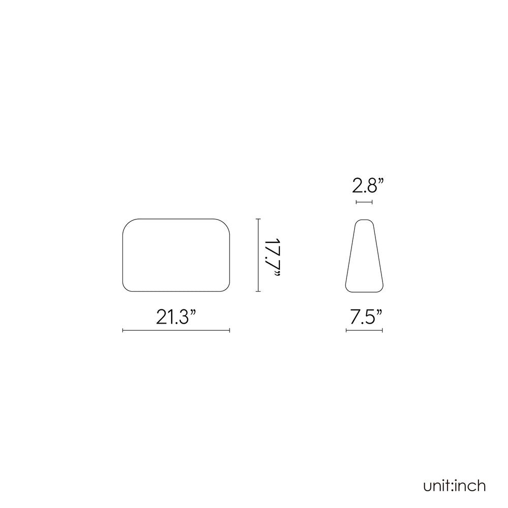 31" White Heavy Duty Plastic Outdoor Modular with Sea Green Cushion HomeRoots