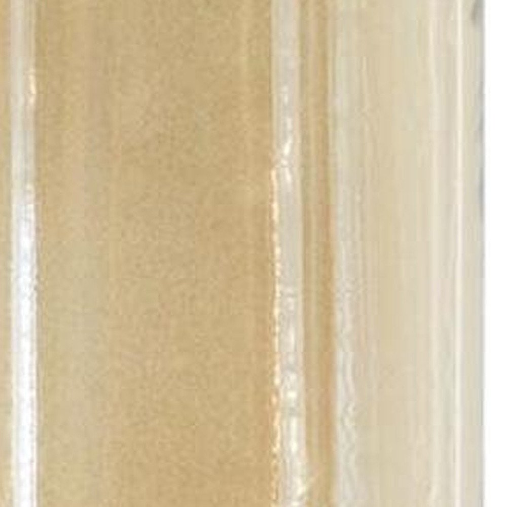 16" Gold And White Glass And Marble Table Vase HomeRoots