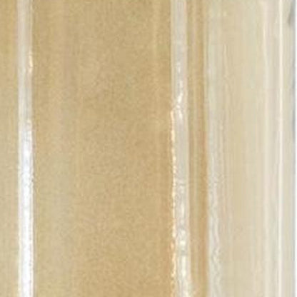 16" Gold And White Glass And Marble Table Vase HomeRoots