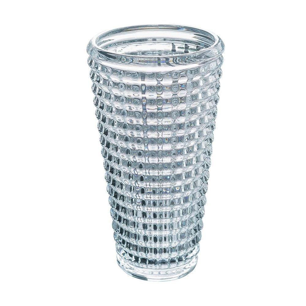 11" Clear Round Glass Table Vase HomeRoots