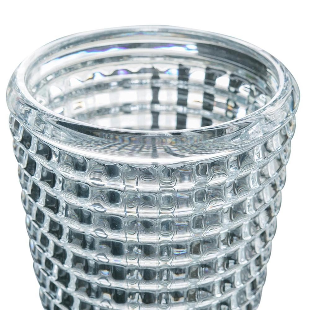 11" Clear Round Glass Table Vase HomeRoots