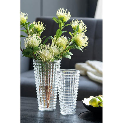 11" Clear Round Glass Table Vase HomeRoots