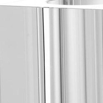 8" Clear Square Glass Table Vase HomeRoots