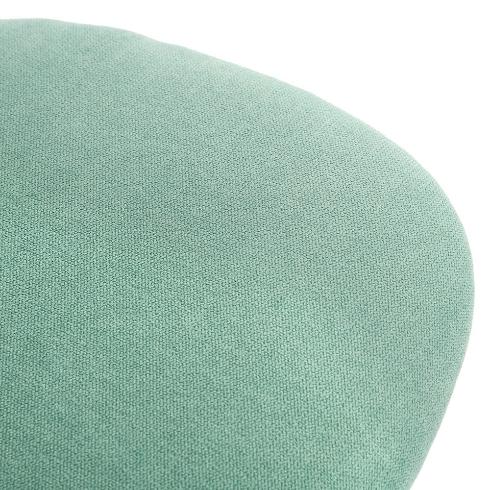 Teal and White Adjustable Height Swivel Rolling Office Chair HomeRoots