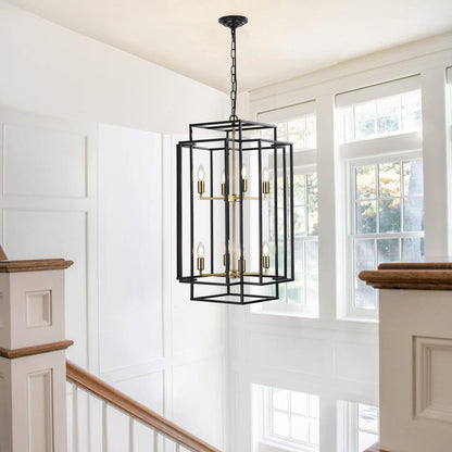 Gold Chandelier Metal Ceiling Light HomeRoots