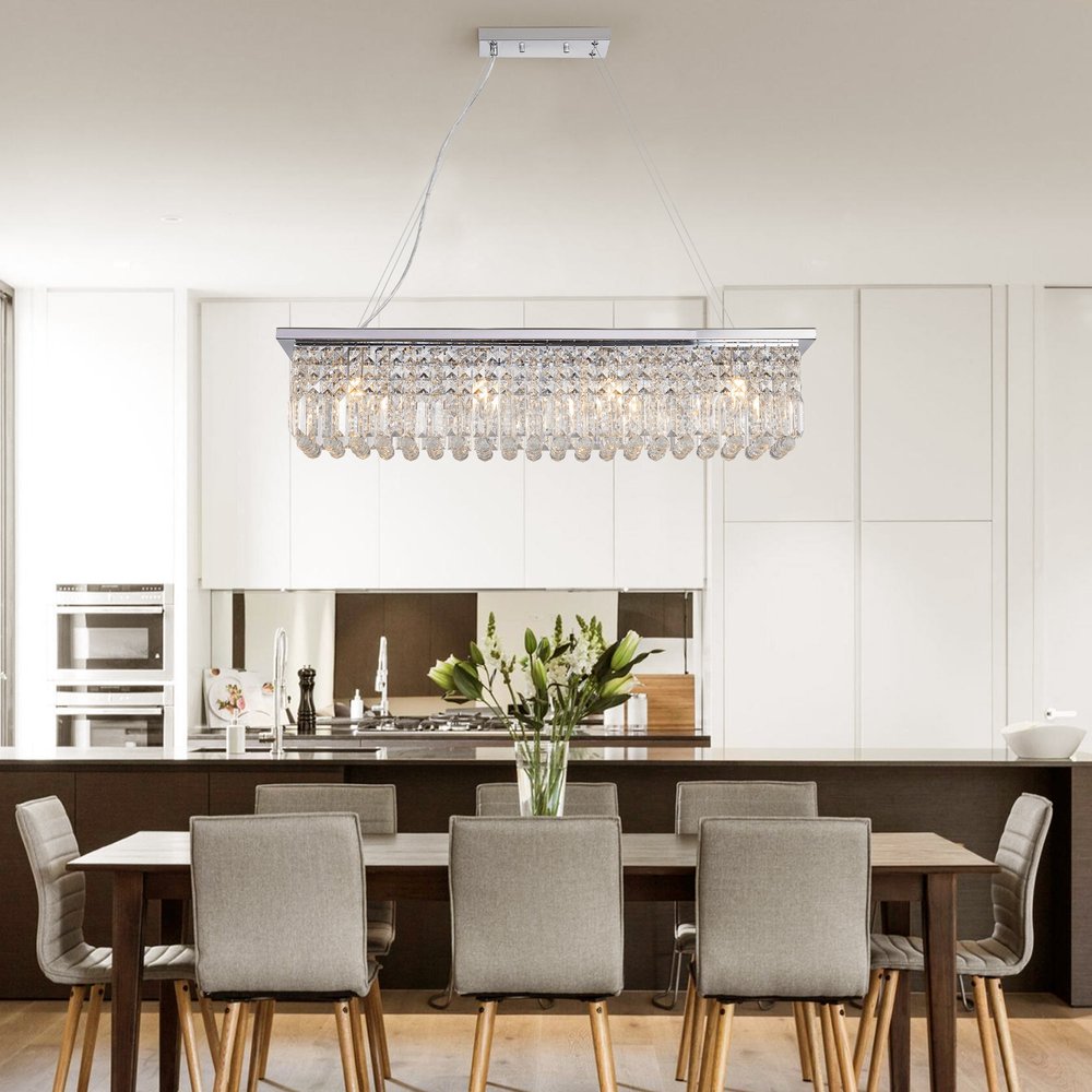 Amber Chandelier Metal Ceiling Light HomeRoots