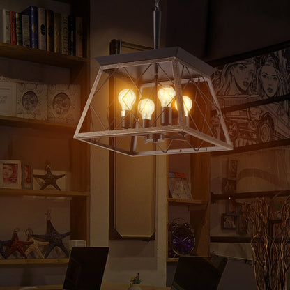 Gold Four Light Metal Chandelier With Gold Shades HomeRoots