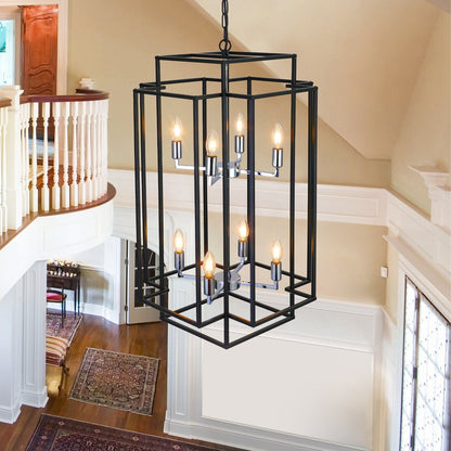 Amber Chandelier Metal Ceiling Light HomeRoots