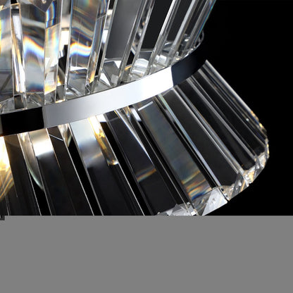 Clear Chandelier Crystal Ceiling Light HomeRoots