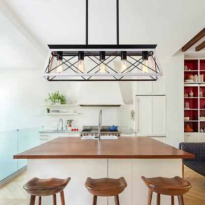 White Five Light Metal Chandelier With White Shades HomeRoots