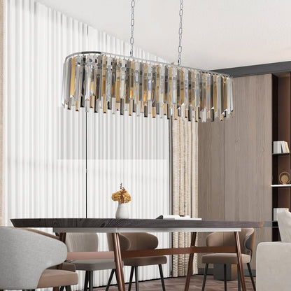 Clear Chandelier Crystal Ceiling Light HomeRoots
