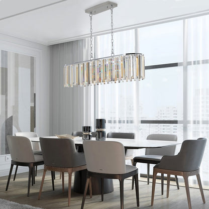 Clear Chandelier Crystal Ceiling Light HomeRoots
