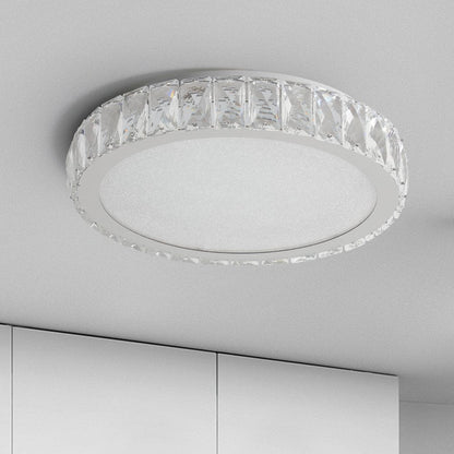 Clear Crystal Flush Chandelier With Clear Shades HomeRoots