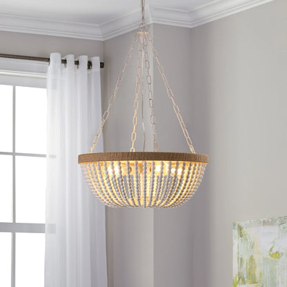 Brown Chandelier Metal Ceiling Light HomeRoots