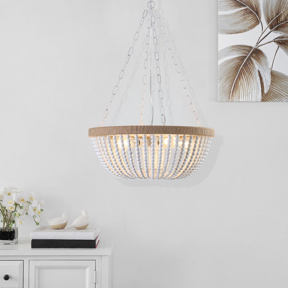 Brown Chandelier Metal Ceiling Light HomeRoots