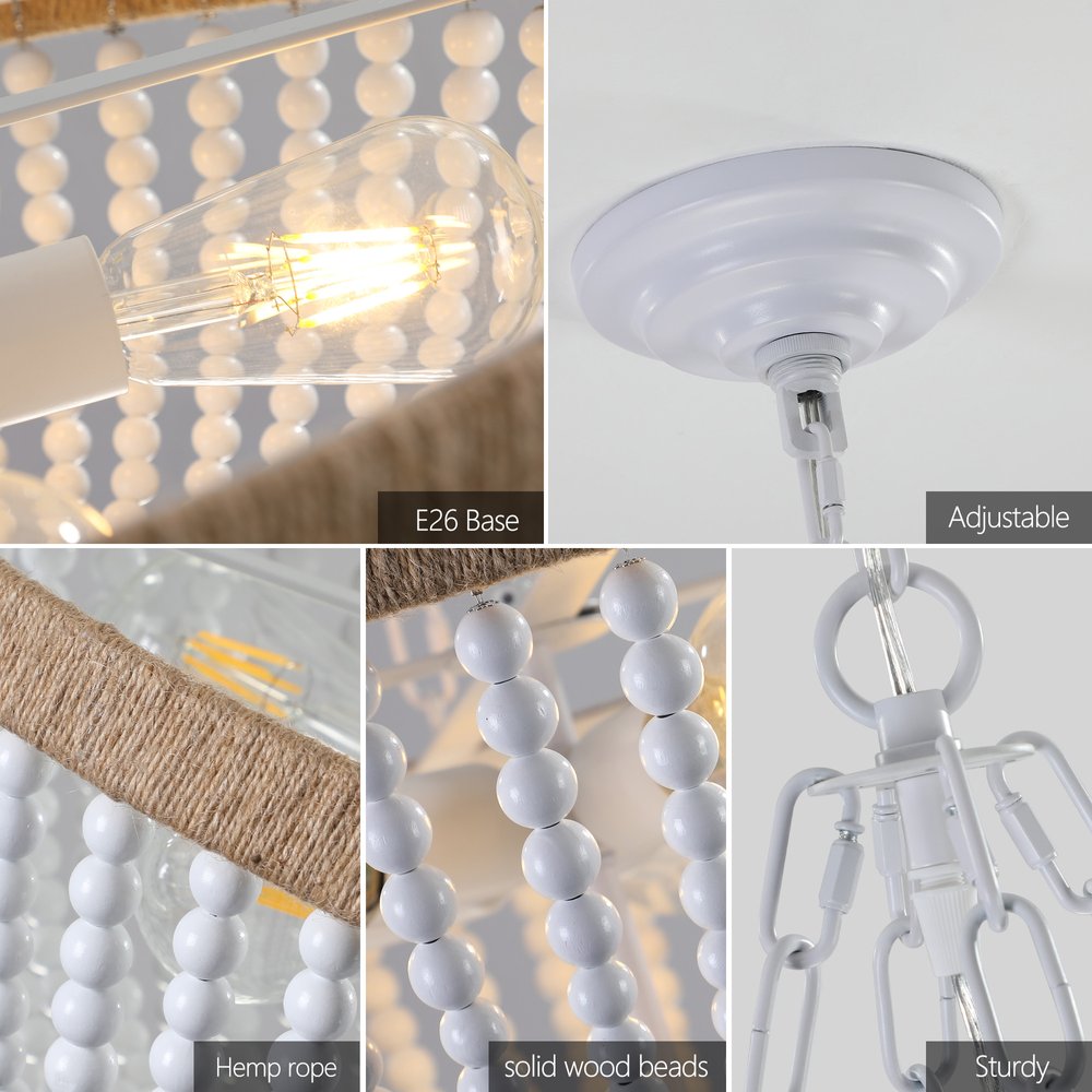 Brown Chandelier Metal Ceiling Light HomeRoots