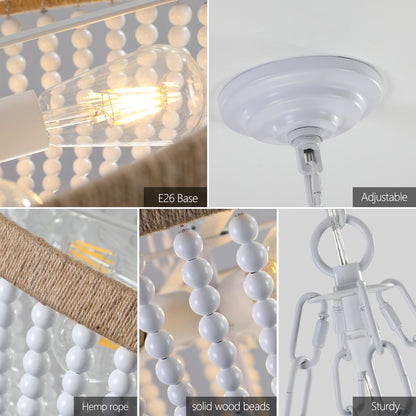 Brown Chandelier Metal Ceiling Light HomeRoots