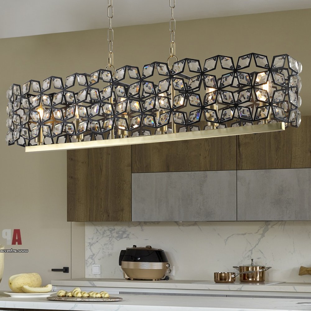 Clear Chandelier Crystal Ceiling Light HomeRoots