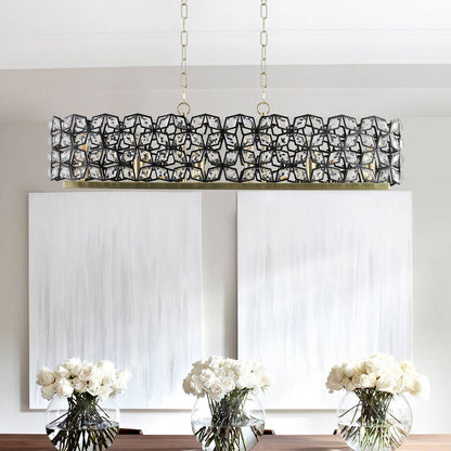 Clear Chandelier Crystal Ceiling Light HomeRoots