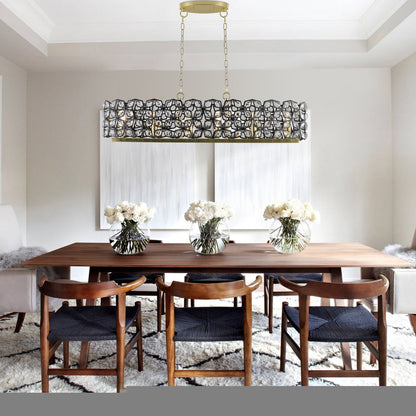 Clear Chandelier Crystal Ceiling Light HomeRoots