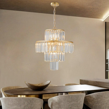 Gold Chandelier Metal Ceiling Light HomeRoots