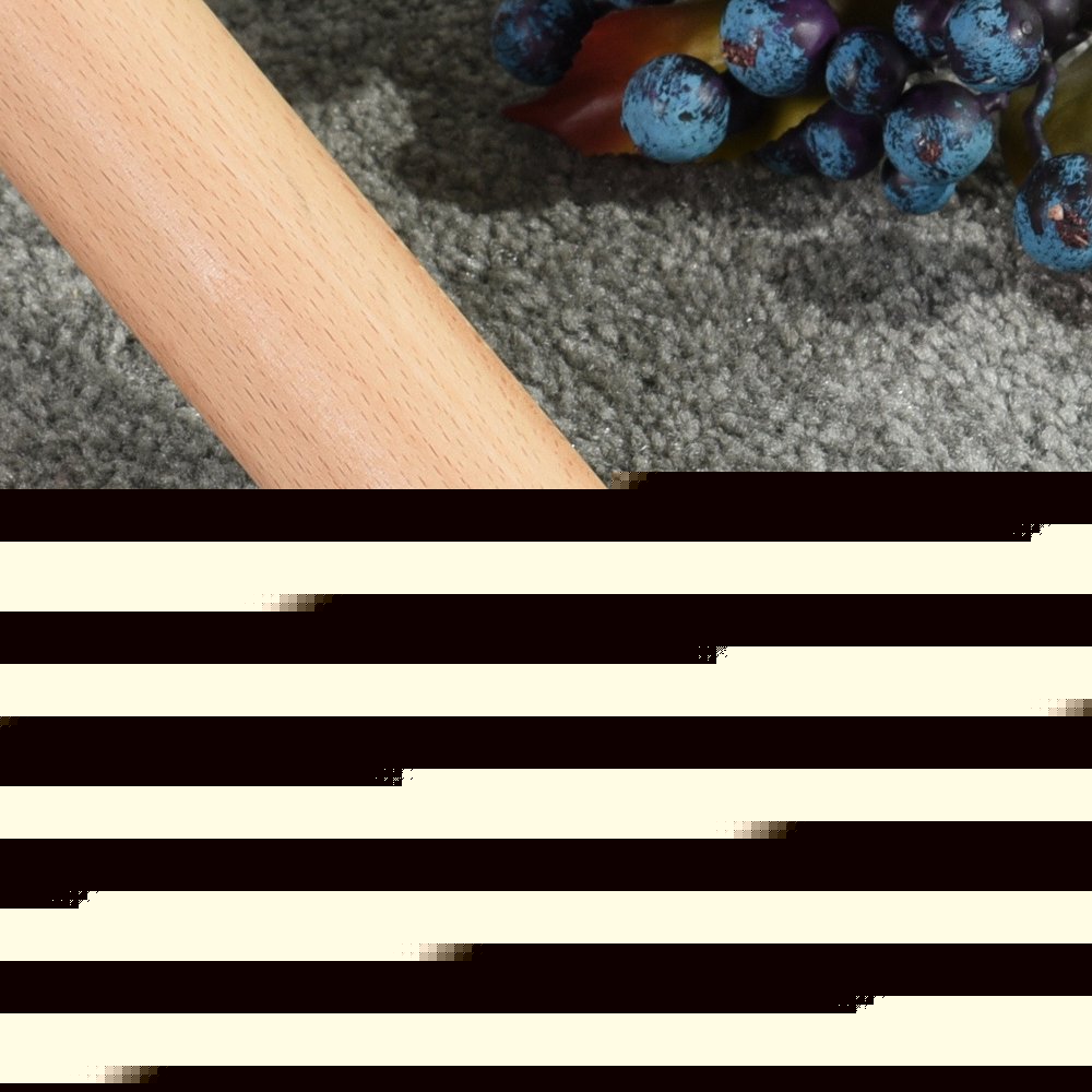 32" Black and Natural Wood Square Dining Table HomeRoots