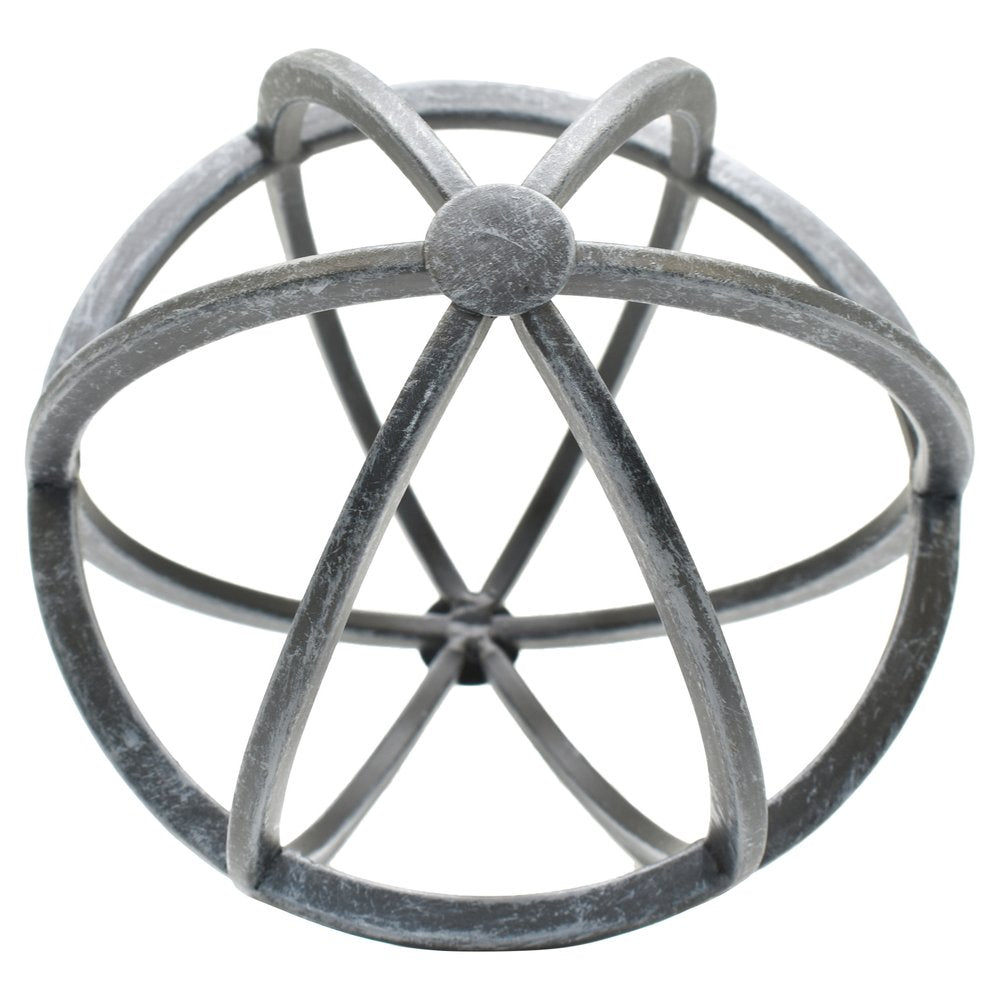 6" Pewter Metal Tabletop Sculpture HomeRoots
