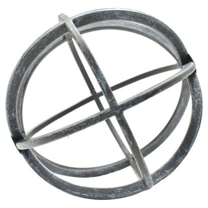 6" Pewter Metal Tabletop Sculpture HomeRoots