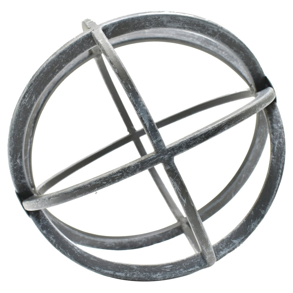 6" Pewter Metal Tabletop Sculpture HomeRoots
