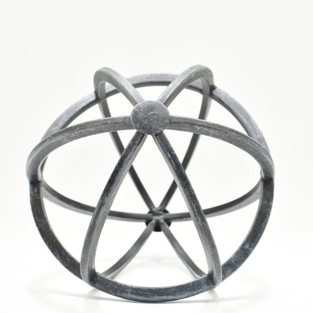 6" Pewter Metal Tabletop Sculpture HomeRoots
