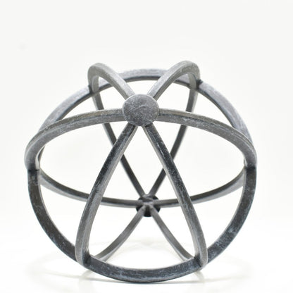 6" Pewter Metal Tabletop Sculpture HomeRoots