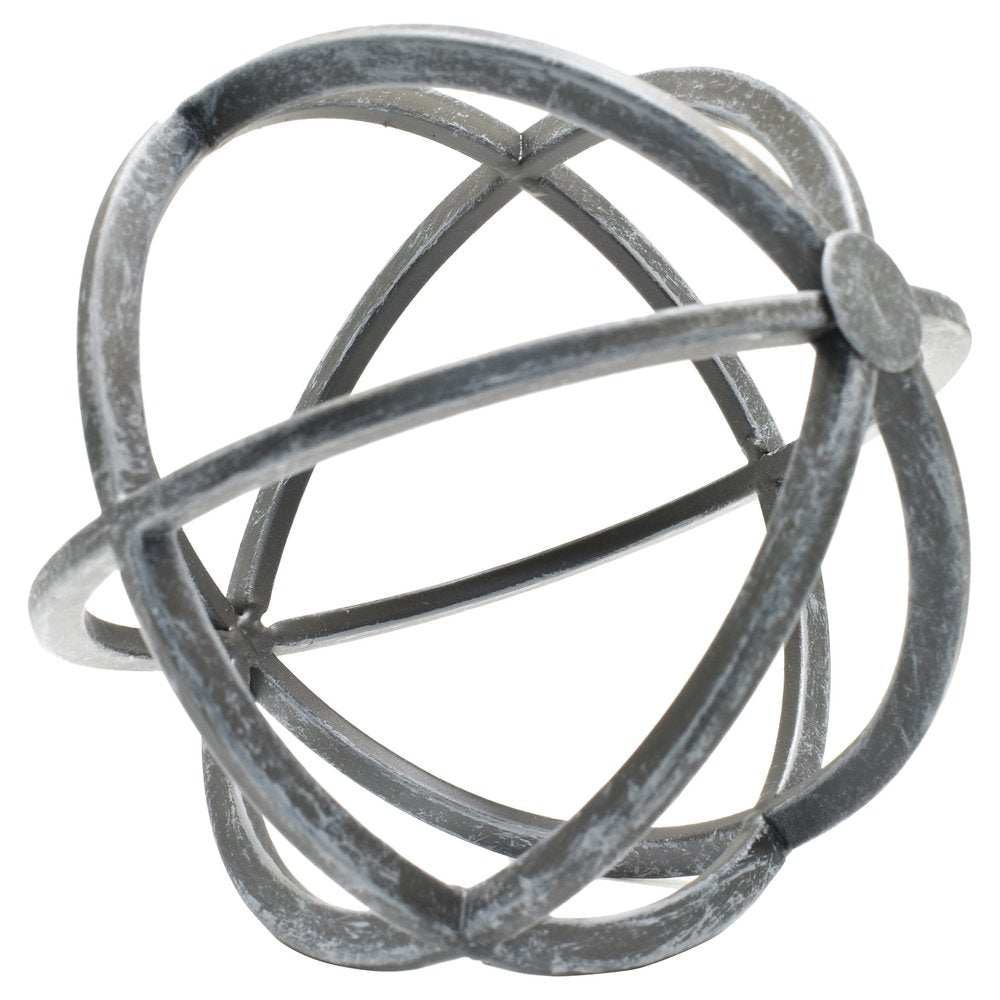 6" Pewter Metal Tabletop Sculpture HomeRoots